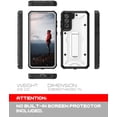 thumbnail image 2 of ArmadilloTek Vanguard Compatible with Samsung Galaxy S21+ Plus Case, Military Grade Full-Body Rugged with Built-in Kickstand [Screenless Version] - White, 2 of 4