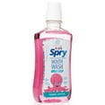thumbnail image 2 of Spry Xylitol Mouthwash, Bubble Gum Flavor, 16 fl oz, 2 pack, Natural Ingredients, Enamel Support, 2 of 3