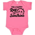 thumbnail image 3 of Inktastic Im a Happy Ray of Sunshine with Happy Sun Boys or Girls Baby Bodysuit, 3 of 5