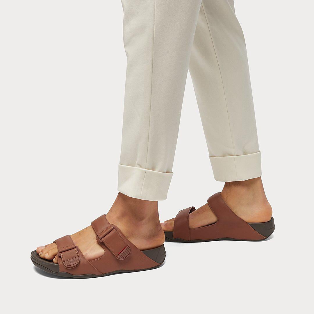 FitFlop Men's Gogh Moc Adjustable Strap Slide Sandal