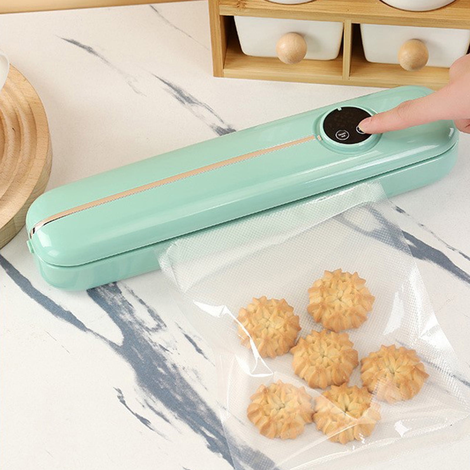 Ganfancp Scelleuse sous Vide, Machine de Scellage sous Vide pour