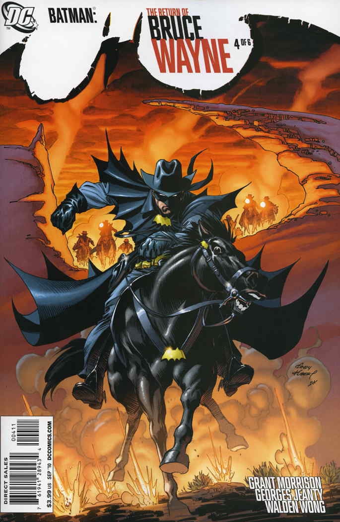 Cover of Batman: The Return of Bruce Wayne #4