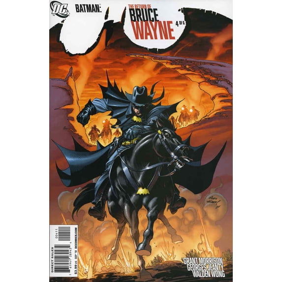 Batman: The Return Of Bruce Wayne #4 VF ; DC Comic Book