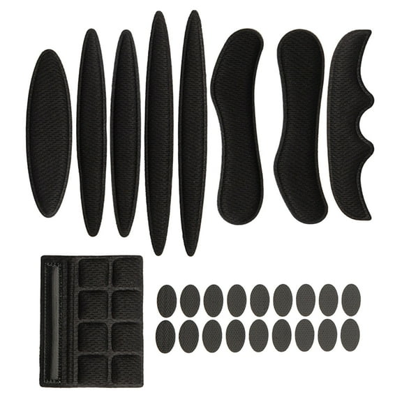 POPLIS 27Pcs Universal Helmet Padding Replacement Motorcycles Helmets Foam Cushion Pad