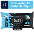 thumbnail image 3 of LiL' DUDE Flushable Wipes, Extra Large Fragrance Free Wet Wipes, 42 Count, 3 of 9