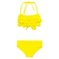 thumbnail image 4 of Staki Bikini for Teens Girls Swimsuit Bikini Set 2 Piece Bathing Suits Criss Cross Swimwear 3-9Y 10-12Y(Yellow,3-4 Years), 4 of 4