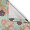 thumbnail image 3 of Ambesonne Retro Kitchen Curtains, Grunge Simplistic Moon Art, 55"x45", Mint Green Multicolor, 3 of 3