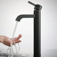 thumbnail image 3 of KRAUS Ramus Tall Vessel Bathroom Faucet, Oil Rubbed Bronze Finish, 3 of 11