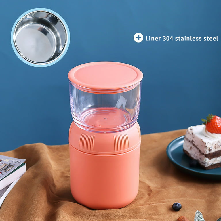 430ml Kids Soup Cup Food Thermal Jar Stainless Steel Liner Vacuum