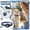 Blue, variant on Purrfect Paw AirTag Cat Collar with Integrated GPS Tracker Holder, Breakaway Safety Buckle, Reflective Plaid Kitten Collar with Bell and Glitter Paw Charm for Small Pets