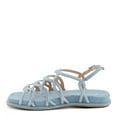 thumbnail image 4 of Patrizia Women's GLAMGLOSS Flat Sandals Light Blue EU 36 / US 5.5 - 6, 4 of 5