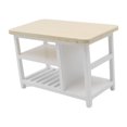 thumbnail image 4 of Muebles de en miniatura de madera 1/12, mesa , bricolaje sin , decoración para juegos de simulación Yotijar Artesanía de casa de muñecas, 4 of 9