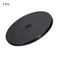 thumbnail image 3 of 9inch Rotating Swivel Stand with Steel Ball Lazy Susan Turntable Black 2pack, 3 of 5