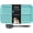 Cyan, variant on 2026 New Arrival 1 Pack Square Silicone Lick Mat with Suction Cups for Dogs & Cats, Slow Feeder Pad Relieves Anxiety & Boredom, Treat Mat for Peanut Butter Yogurt for Bath Grooming Training