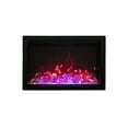 thumbnail image 3 of Amantii Traditional Bespoke - 48" Indoor / Outdoor Insert Electric Fireplace, WiFi and Bluetooth Connectivity, Programmable Remote, and a Selection of Media Options, 3 of 5