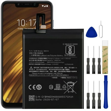 Replacement Battery BM4E For Xiaomi Pocophone F1 Tool