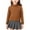 Coffee, variant on BLVB Newborn Baby Girls Knit Sweater Ruffle Long Sleeve Mock Neck Ribbed Knit Sweaters Toddler Solid Color Pullover Kid Tops(White,1-2 Years)