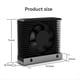 thumbnail image 2 of Disipador de para SSD ARGB M.2 2280, Enfriador con Ventilador PWM de y Almohadilla Térmica, Color Plateado., 2 of 5
