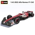 thumbnail image 2 of Bburago-coche Alfa Romeo C42 Ferrari F1-75 RB18 Red Bull F1, juguete de aleación, colección de coches de Fórmula 1, regalo para niños, 1:43, 2022 Fivean unisex, 2 of 2