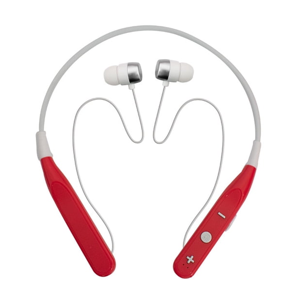 Audifonos Bluetooth Kbroad Sport Entrada SD Rojo