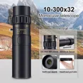 thumbnail image 5 of 10-300X40 Full HD Monocular Telescope Phone Camera Zoom Starscope Hiking Hunting, 5 of 13
