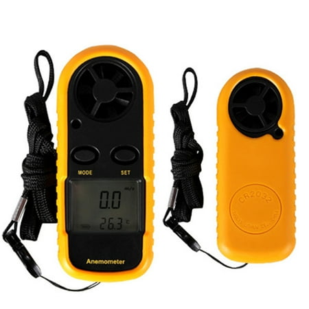 Anemometer Wind (Digital Anemometer Handheld Thermometer Wind Speed Meter GM816 For Measuring Wind Speed,)