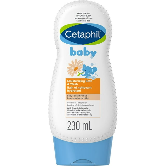 Bain et Nettoyant Hydratant de Cetaphil Baby