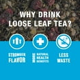 thumbnail image 4 of Tiesta Tea - Blackberry Bellini, Slenderizer Loose Leaf Green Tea, Blackberry Citrus Green Tea Blend, Medium Caffeine, Make Hot or Iced Tea & Brews Up to 50 Cups - 5 Ounce Refillable Tin, 4 of 9