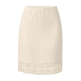 thumbnail image 4 of HGIEYS Womens Half for Under Dresses Non Cling Skirt with Floral Lace, 4 of 6