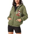 thumbnail image 2 of Pntutb Mujeres Casual Impreso Pullover Manga Larga Con Capucha Bolsillo Blusa Tops Sudaderas Liquidación Pntutb Pntutb-1349, 2 of 6