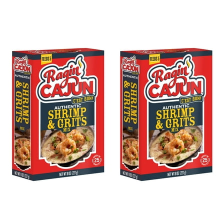 Ragin' Cajun Shrimp & Grits Mix (2 Pack)