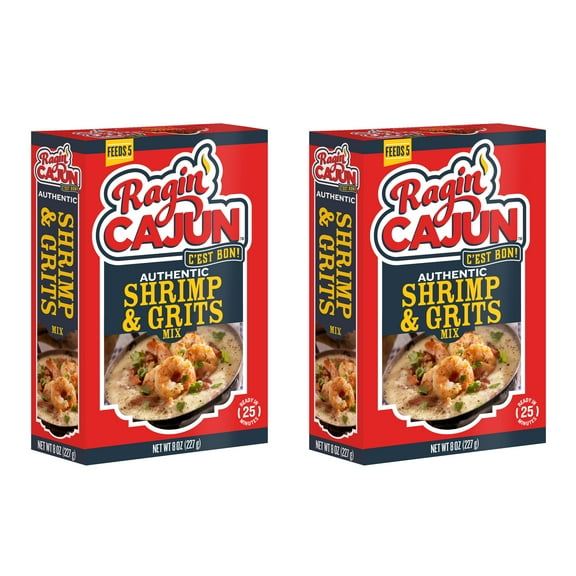 Ragin' Cajun Shrimp & Grits Mix (2 Pack)