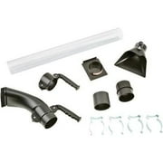 Wood Dust Collection Collector Fittings Gate Shop VAC Vacuum Parts Collecter Kit