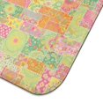 thumbnail image 5 of Pioneer Flower Floral Print Pattern Kitchen Dish Drying Mat 1 Pack, Ultra Absorbent Microfiber Drainer Mat, 16"x18", 5 of 6