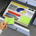 thumbnail image 5 of Acrimet Desk Drawer Organizer Tray with 8 compartments Bin Multi-Purpose for Desk Supplies and Accessories (Plastic) (White Color), 5 of 10
