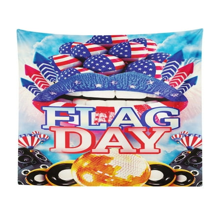 

American Flag Patriotic Photo Background Cloth Independence Day Party Decor