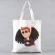 thumbnail image 1 of Good Omens Grow Better bolso de compras reutilizable para mujer, bolsas de lona con estampado ecológico, bolsos de hombro para Shopper de dibujos animados, 1 of 5