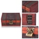 thumbnail image 1 of Caja de madera para joyería Ecomeon tipo cofre del tesoro para Cartas de tarot, 1 of 5