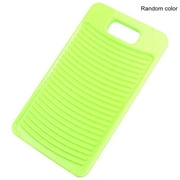 Washboard, Creative Mini Washing Board Reusable Washing Laundry Board for Home Portable Plastic Household Washboard Hand Washing Board Underwear Washboard for Home Clothing Clean Tool (Random Color)
