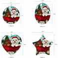 thumbnail image 5 of Red Truck Car with Dog Stained Glass Ornaments, Red Truck Car with Dog Ornament,Red Truck Car with Dog Christmas Tree Ornament, Red Truck Car with Dog Xmas Decorations b0tvel, 5 of 5