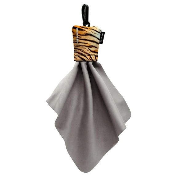 Microfiber Cloth Screen Cleaner Premium Ultra Soft - Multi-Purpose 6x6 Tiger SPUDZ for Glasses, Camera Lens, Electronics, Phone, TV, Tablet