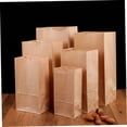 thumbnail image 3 of unbranded 100Pcs Small Kraft Paper Bags for Bakery Yellow Not Easy to Damage, 3 of 8