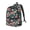 Medium, variant on Rateoe Green Tropical Leaves Pattern Durable Canvas Backpack for Men & Women – Stylish & Lightweight – Adjustable Straps, Multiple Pockets – Fits 15-17 Inch LaptopsSmall