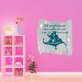 thumbnail image 3 of Last Let Your Heart To Decide Princess Love Romantic Quote Vinyl Wall Design Wall Art Sticker Designs Vinyl Stickers For Home House Walls Rooms Windows Bedroom Decoration Size (20x20 inch), 3 of 3