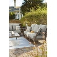 thumbnail image 7 of Signature Design by Ashley Visola Outdoor Fabric Sofa with Cushion in Gray, 7 of 7