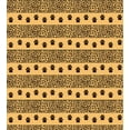 thumbnail image 2 of Ambesonne Safari Duvet Cover Sets, Pattern of Animal Paws Spots, 2-Queen, Dark Brown Sand Brown, 2 of 6