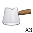thumbnail image 1 of Jarra de Cristal Soledad Resistente al calor Triple Vaso 110ml 3xSauce, 1 of 10