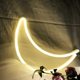 thumbnail image 1 of Cute moon-shaped LED neon wall light suitable for home, festivals WD.WDQZL Hogar, 1 of 1