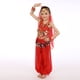 thumbnail image 2 of Gibobby Conjunto para bebé y niño Trajes de danza del vientre hechos a mano para niños y Niñass, ropa de danza para danza del vientre para niños(Rojo, Mediano), 2 of 5
