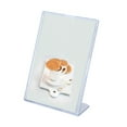 thumbnail image 3 of WRITWAA 6Pcs Desktop Message Holder Acrylic Transparent L Shape for Table Viewing 11.8x4.8x2in, 3 of 8